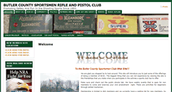 Desktop Screenshot of butlercountysportsmen.com